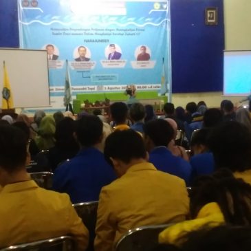 FPIK UPS TEGAL ADAKAN SEMINAR NASIONAL