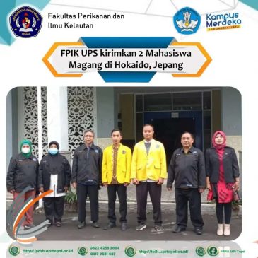 Fakultas Perikanan dan Ilmu Kelautan Universitas Pancasakti Tegal mengirimkan mahasiswanya ke Hokaido Jepang